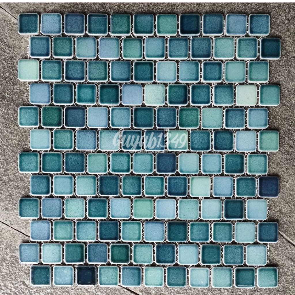 Kuda Laut Mass Type IR 032Z KW 1 - Mosaic Mozaik Keramik Backsplash Tile Modern/ Mozaik Dinding Dapu