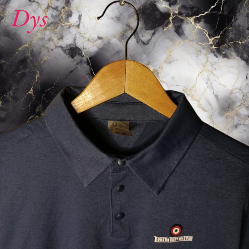 LAMBRETTA, kaos kerah polo shirt pria