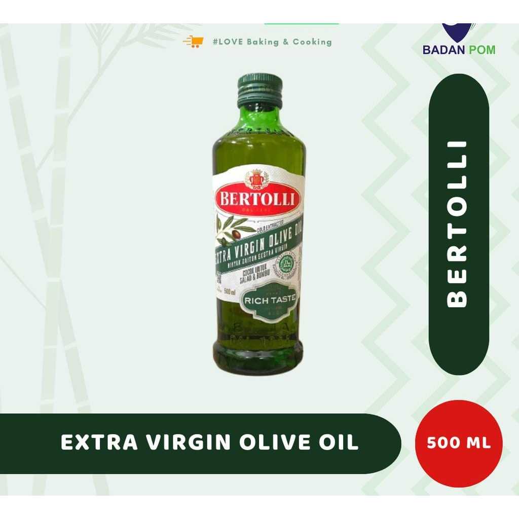 

BERTOLLI EXTRA VIRGIN OLIVE OIL 500ML OLIVE RICH TASTE