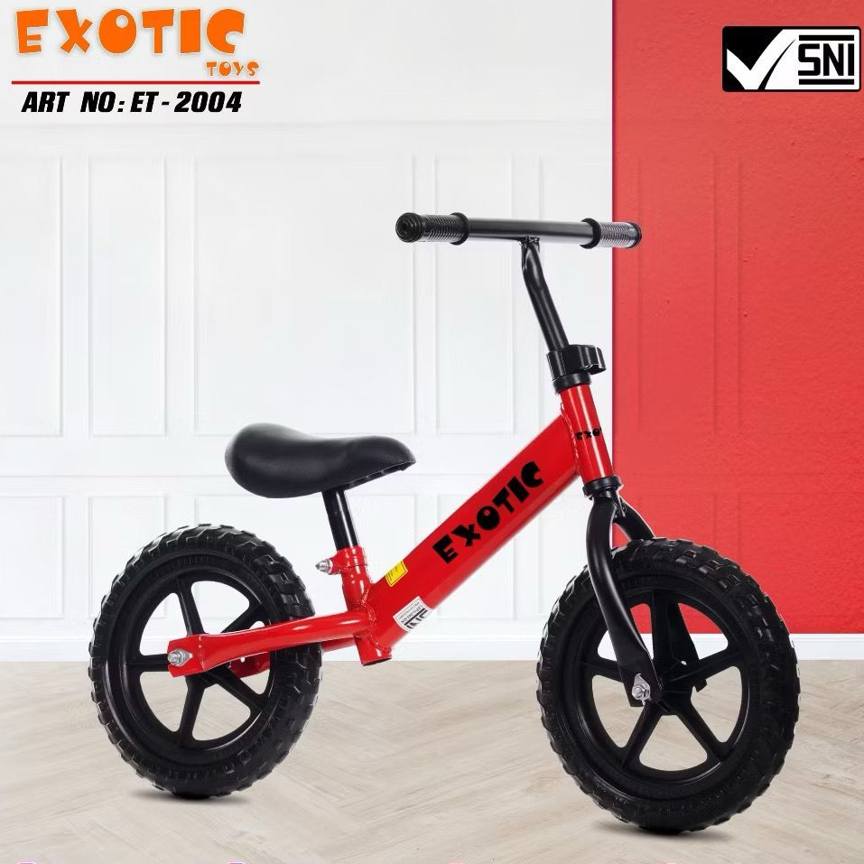 (Bandung) Sepeda Anak Push Balance Bike Exotic ET 2011 / ET 2004 Like LondonTaxi Murah