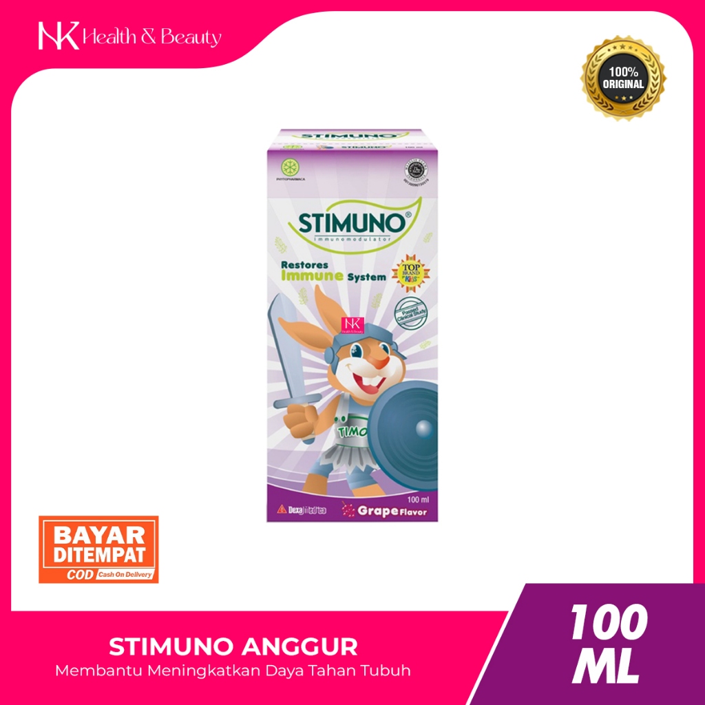 Stimuno Sirup Vitamin Anak Rasa Anggur 100 ml