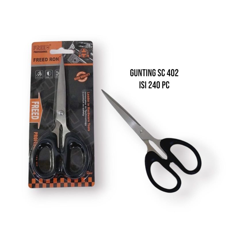 

gunting stenlis Freed sc402 gunting kertas murah