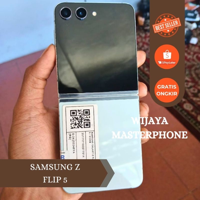 samsung Z flip 6 Ram 8GB Internal 512GB HP Second Seken Bekas Fullset [murah] hp murah