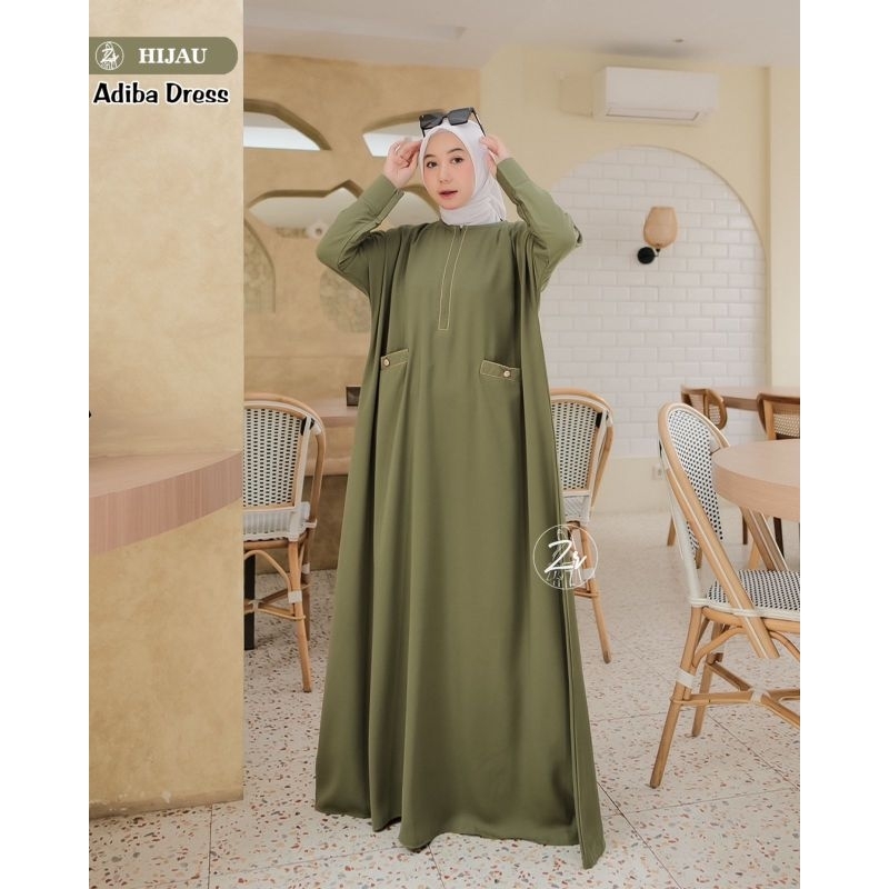 adiba dan Jasmin dress sabrina ori ZR