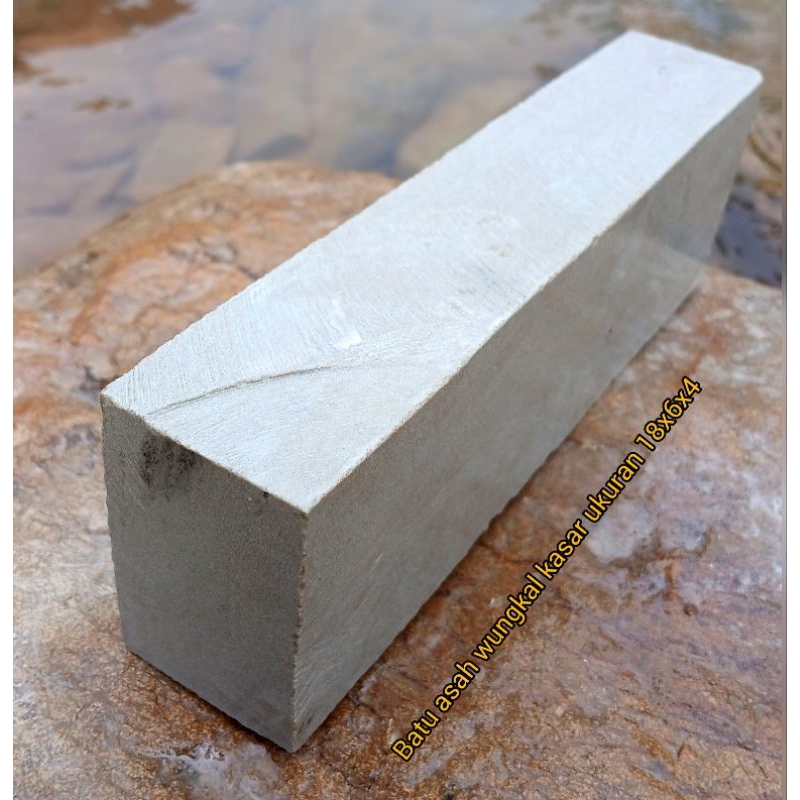 BATU ASAH WUNGKAL KASAR, penajam golok super tajam, asli alam dari bogor isi 1 biji