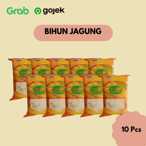 

Bihun Sari Jagung 240 Gram - 10 Pcs (1 Bal)