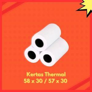 

STRUK KERTAS TERMAL THERMAL RINTECH 57X30 58X30 PAPER ROLL MINI PRINTER BLUETOOTH 58MM 1roll KERTAS. PRINTER. PRITER KERTAS PRINTER STRUCK SETRUK THAMPER PRINT PRINTERS PRNTER KERT KERTA KERTS KETAS PAPAER PAPAR PAPE PAPEE PEPER PAPPER PAPER.