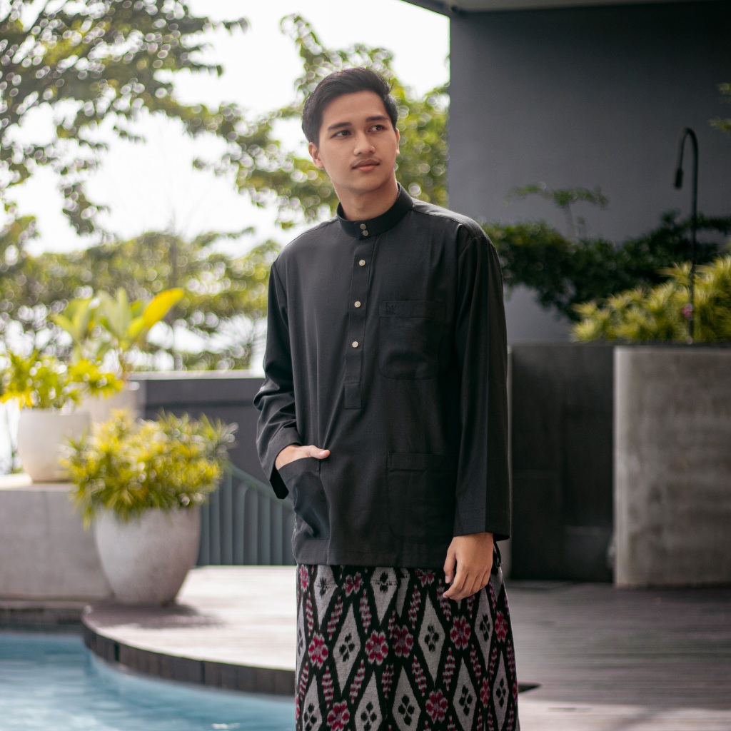 Yateer - Takwa Premium Koko Melayu Semiwool Charcoal