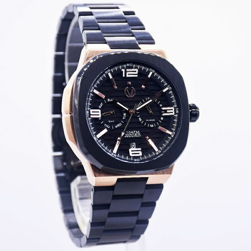 Jam Tangan Christ Verra CV 120592G-18 BLK D4,3cm