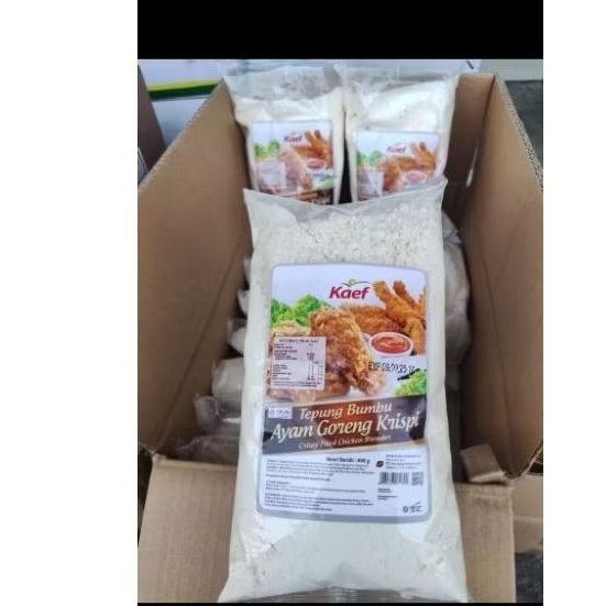 

Tepung Bumbu merek Kaef | Tepung Bumbu Serbaguna | Tepung Crispy