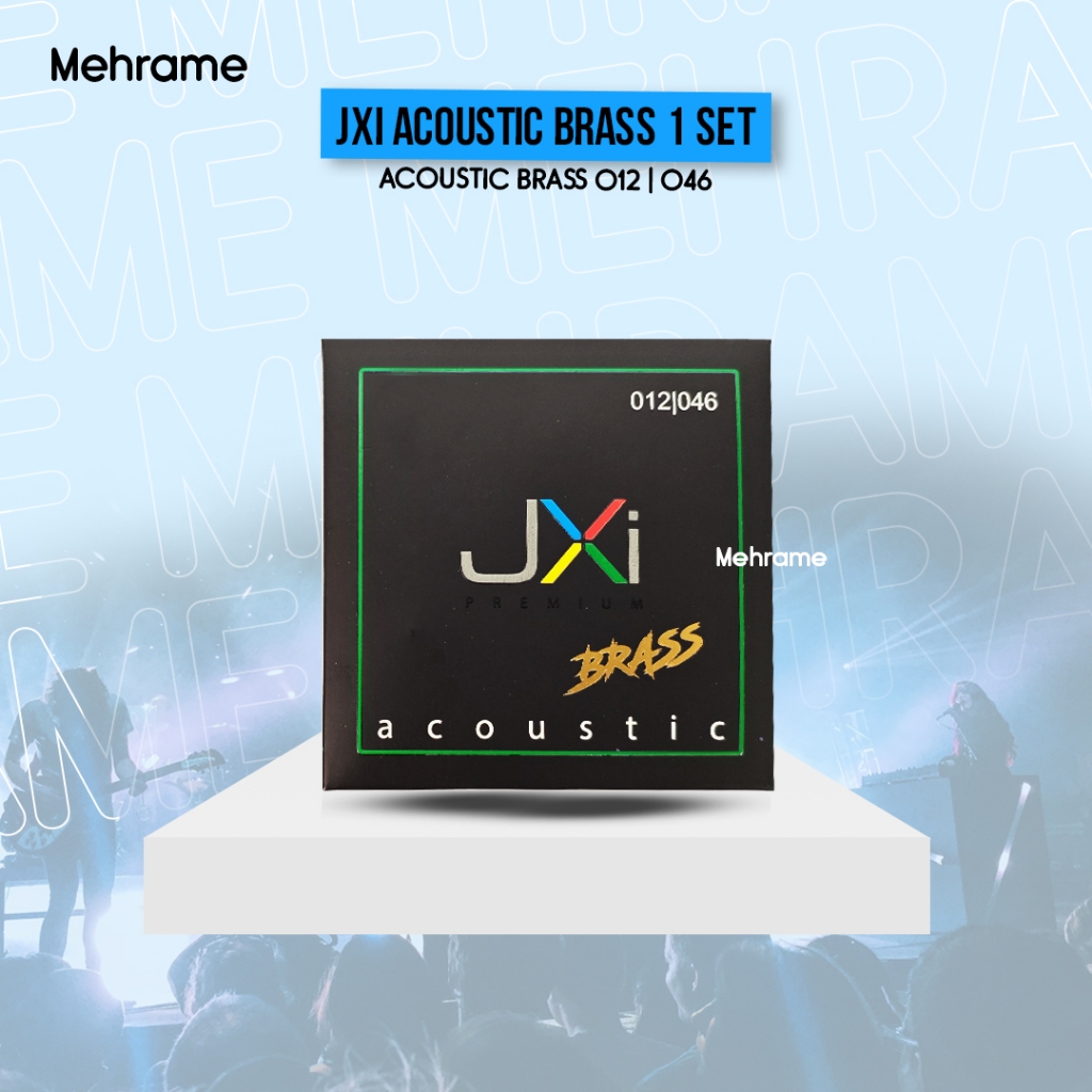 Senar Gitar Jxi Premium Acoustic 12-46 (1set)