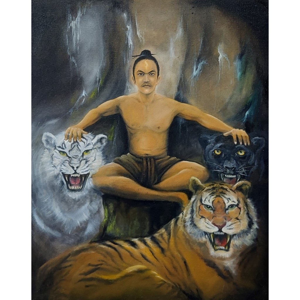 VIRITUALIGN - LUKISAN - CUS KUSUMAH - PRABU SILIWANGI