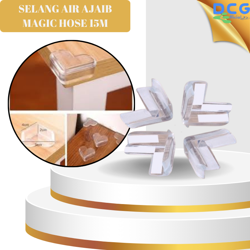 Pengaman Pelindung Siku Sudut Kaca Meja Kotak Safety Guards Pelindung Siku Meja