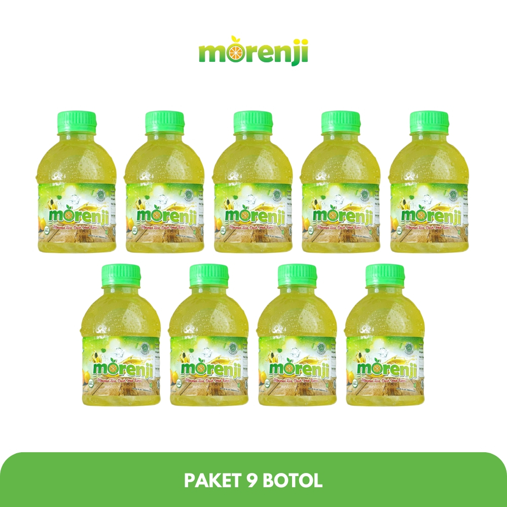 

MORENJI - Minuman Rasa Jeruk Kunci 250 ML - Paket 9 Botol