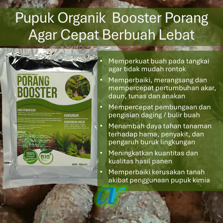 PUPUK ORGANIK BOOSTER PORANG, Pupuk Tanaman Porang