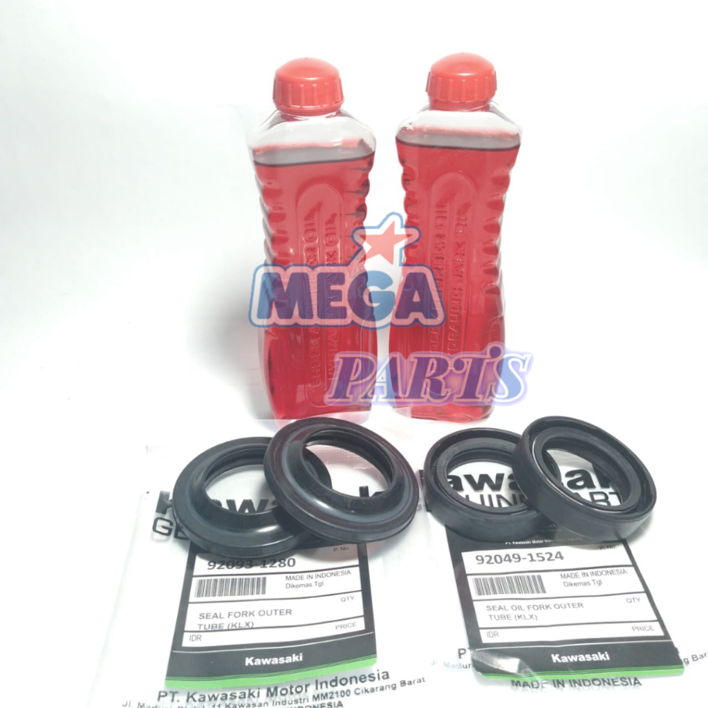 OLI SHOCK MINYAK AS SOK seal debu sil tutup shock depan dtracker klx bf KLX TRACKER BF 150 SIL SET