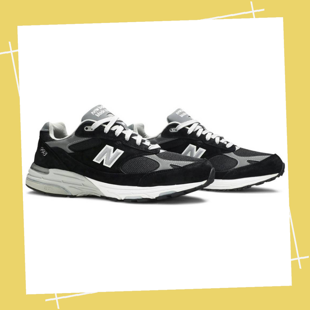 993 Made In USA Black White