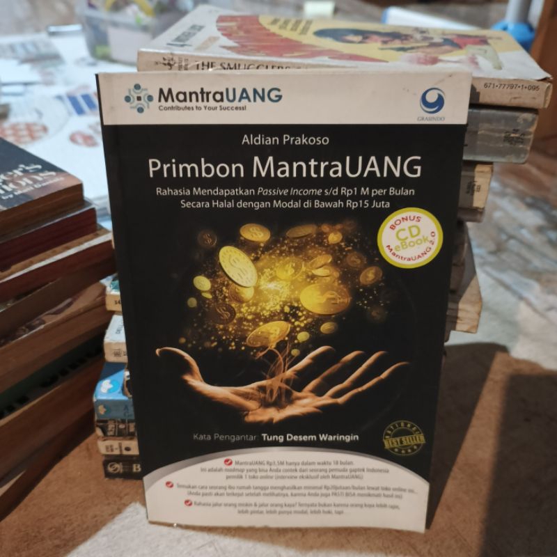 Buku + CD primbon mantra uang - Aldian Prakoso original