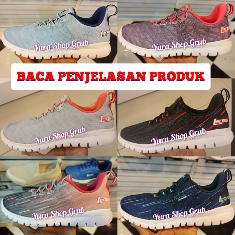 Sepatu League Legas Fit Lan W Original Sale Cuci Gudang Sepatu Olahraga Training Senam Fitnes Wanita