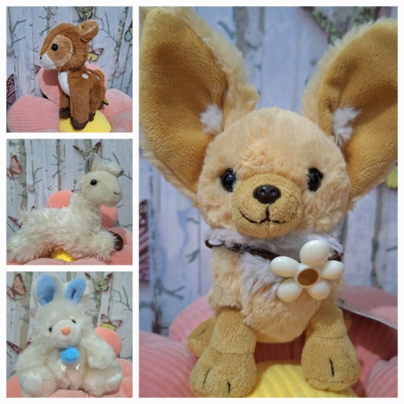 Boneka Hewan Rubah/Kancil/Ilama/Kelinci