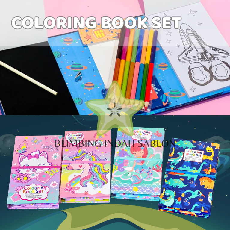 

COLORING SET U2067 SET MEWARNAI BERGAMBAR Colors Mewarna Gambar Sekolah Drawing Peralatan Best Perlengkapan Painting Buku Premium Terbaik Kualitas Quality Lucu Kreasi Colorings Menggambar Kreatif Anak Blimbing Indah Sablon Malang