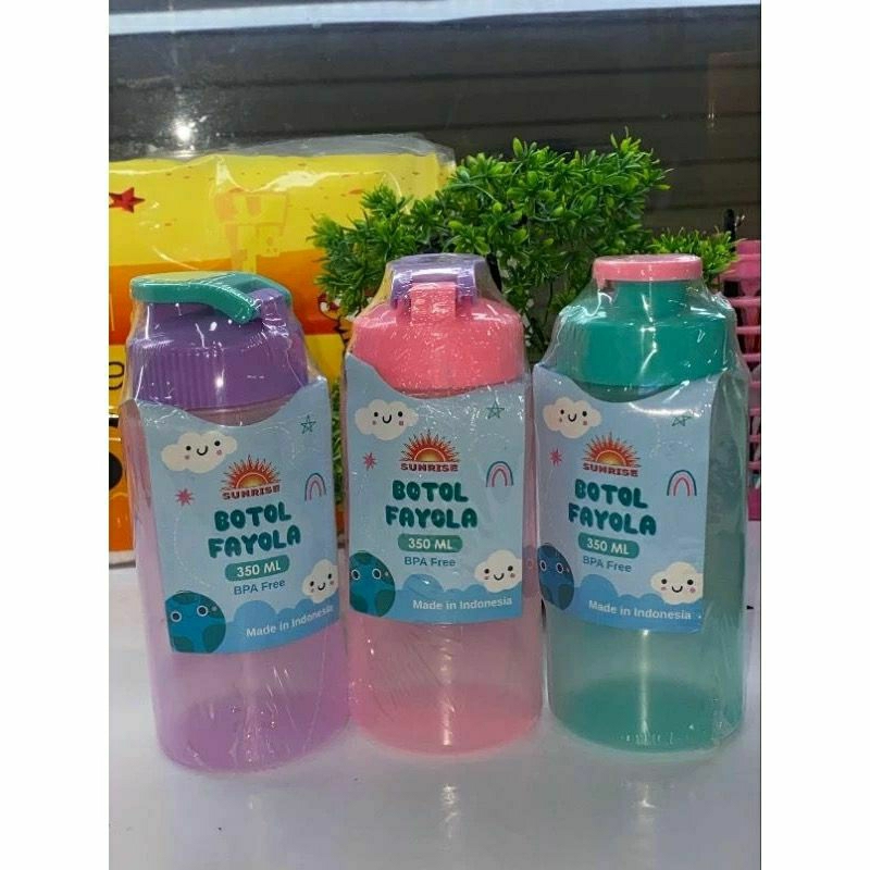 

Botol minum anak dengan tutup flip anti tumpah