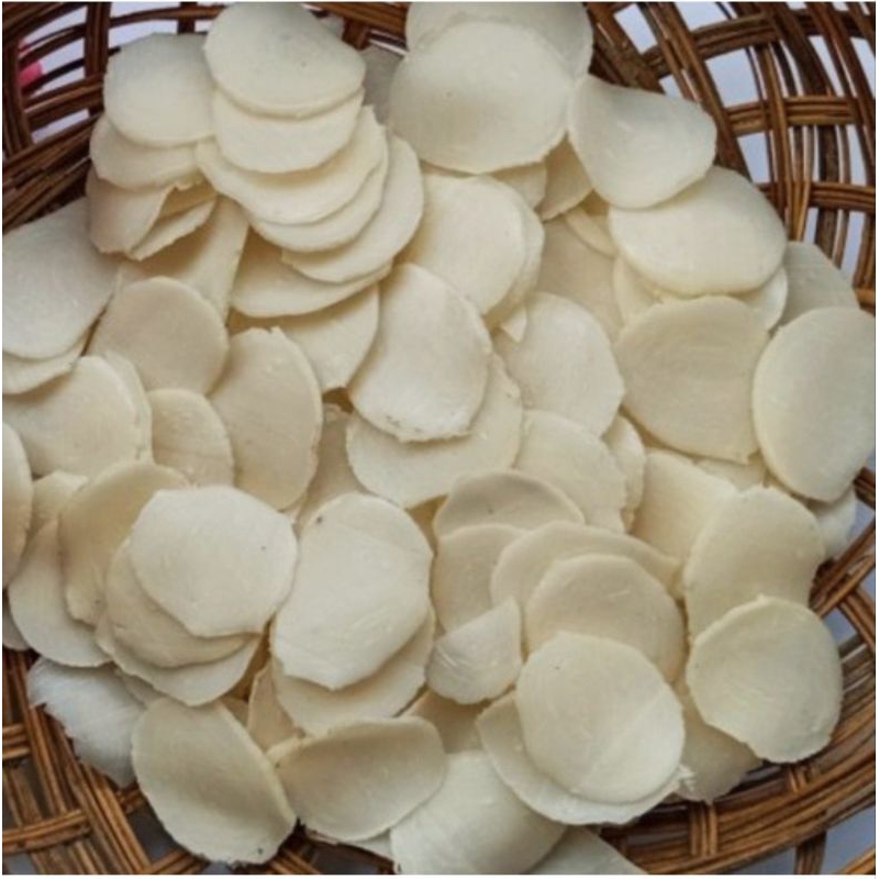 

KERUPUK BAWANG PUTIH 500 Gram (mentah)