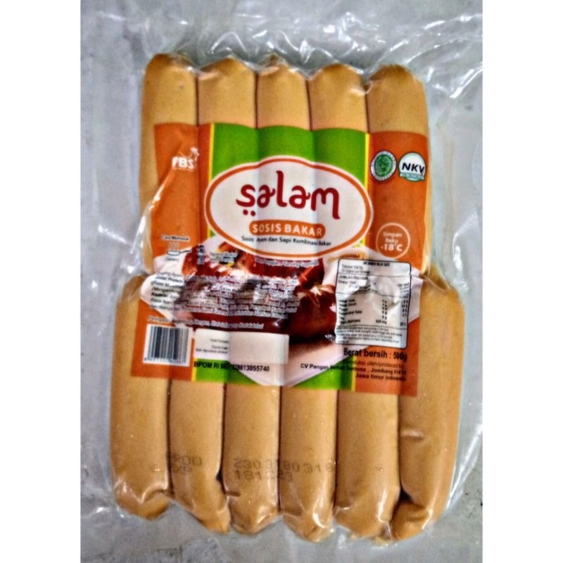 

Salam Sosis Bakar Isi 7/11pcs 500 Gram