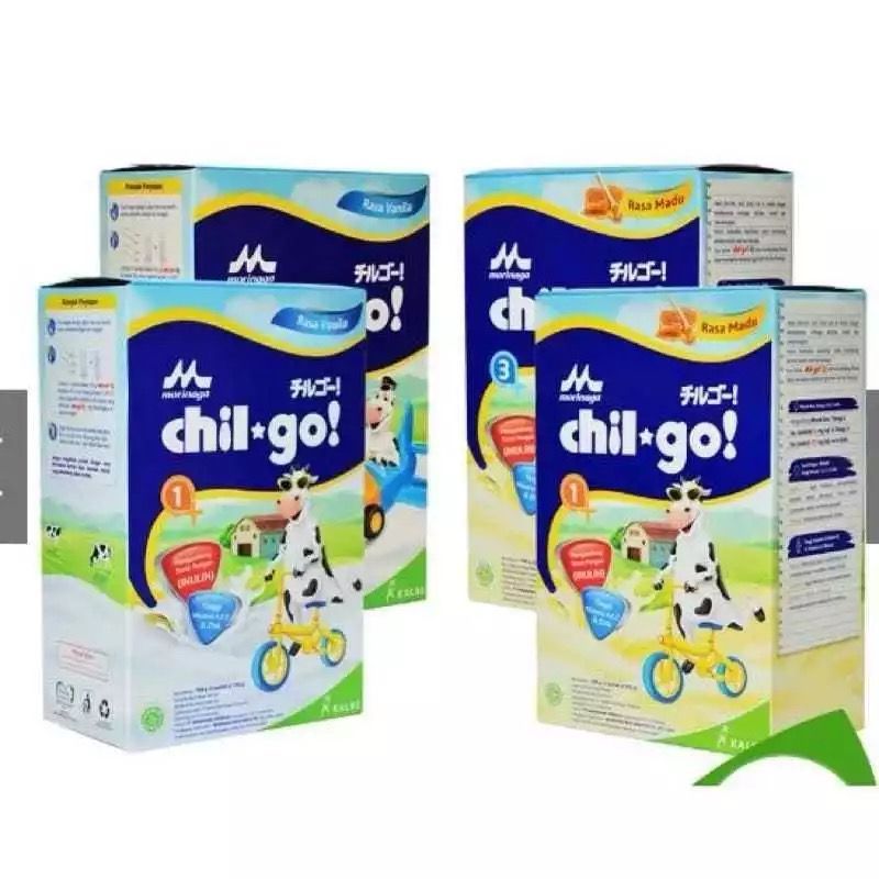 

MORINAGA CHIL GO 1 SUSU BUBUK VANILA 700G/MADU 700G/VANILA 950G/MADU 950G