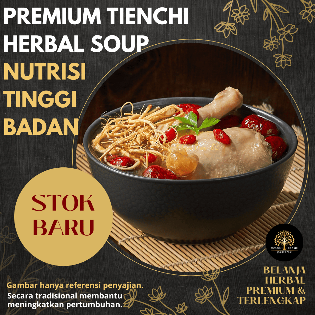 

PREMIUM SUP TINGGI BADAN SUP HERBAL KESEHATAN ANAK SUP TIENCHI FRESH ORIGINAL
