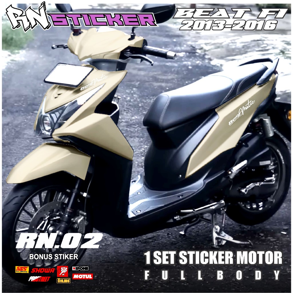 COD TERBARU Decal Stiker DECAL BEAT FI OLD TAHUN  2013 2014 2015 2016 FULL BODY NEW  DESIGN GRADASI 