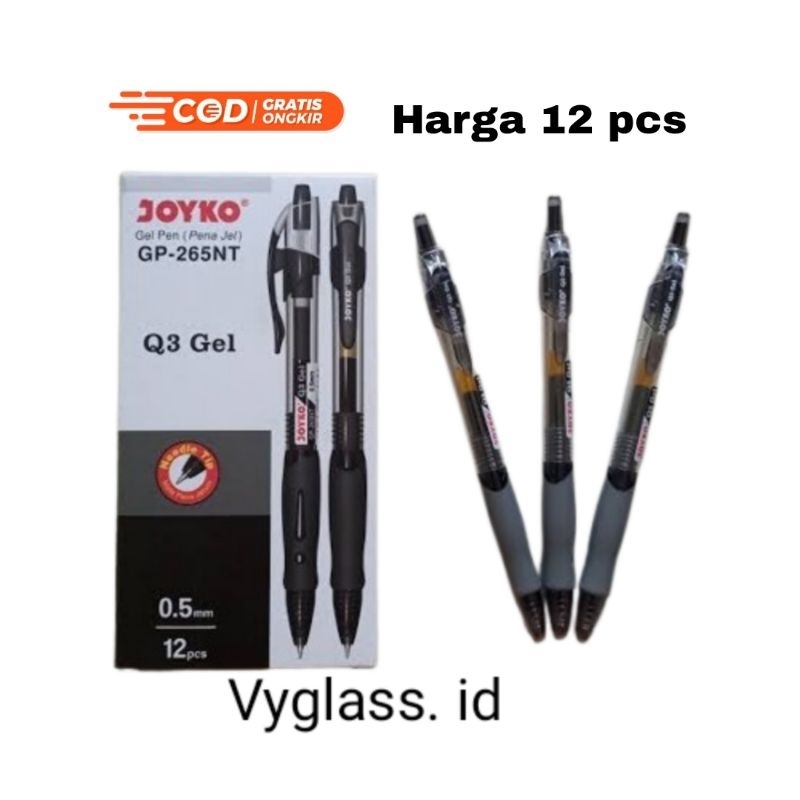 

Pulpen gel joyco|| Harga per 12 pcs||Pulpen kantor dan sekolah