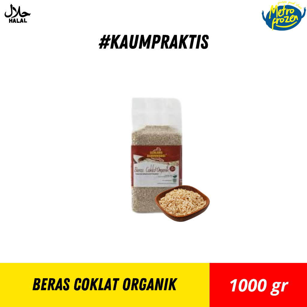 

Beras Coklat Organik 1kg