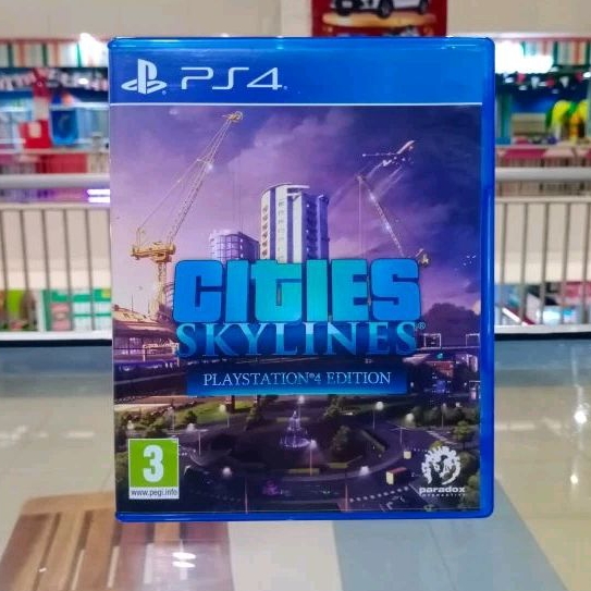 BD PS4 Cities Skylines Game CD Kaset Bluray Playstation 4 City Skyline Citi