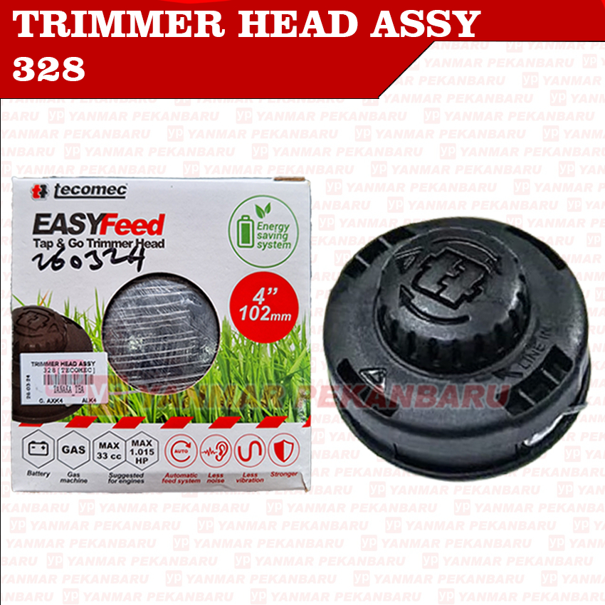 Trimmer Head Tecomec Pisau Senar Potong Rumput Nylon Tali Senar Mata Pisau Senar Mesin Potong Rumput