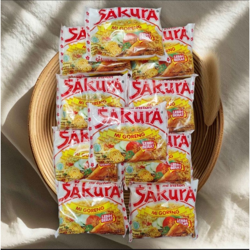

[ 10 Pcs ] Mi Instan Sakura Goreng
