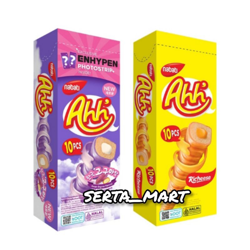 

Nabati Ahh Richeese Snack Bite Keju / Goguma 30gr