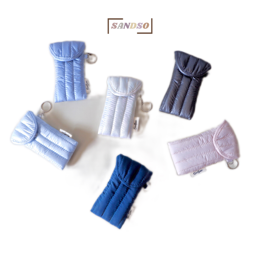 SandSo Keychain Pillow Bag Gantungan Kunci Mini Puffy Pouch Empuk Anti Air Bisa Custom Souvenir Gift