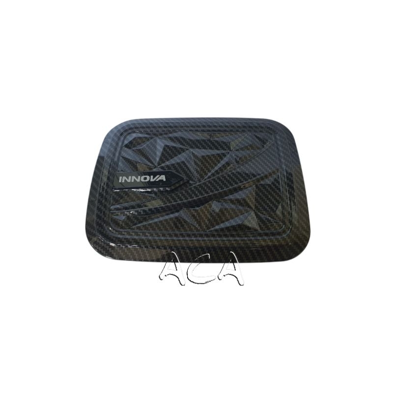 TANK COVER AKSESORIS TUTUP TANGKI INNOVA 2004-2015 CARBON TINGGAL TEMPEL