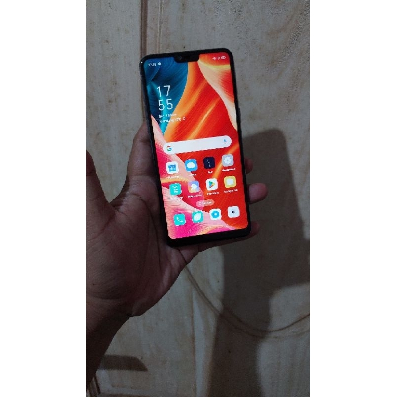 oppo f7 garansi resmi ram 4gb 64gb bagus normal smua hp bekas murah nett