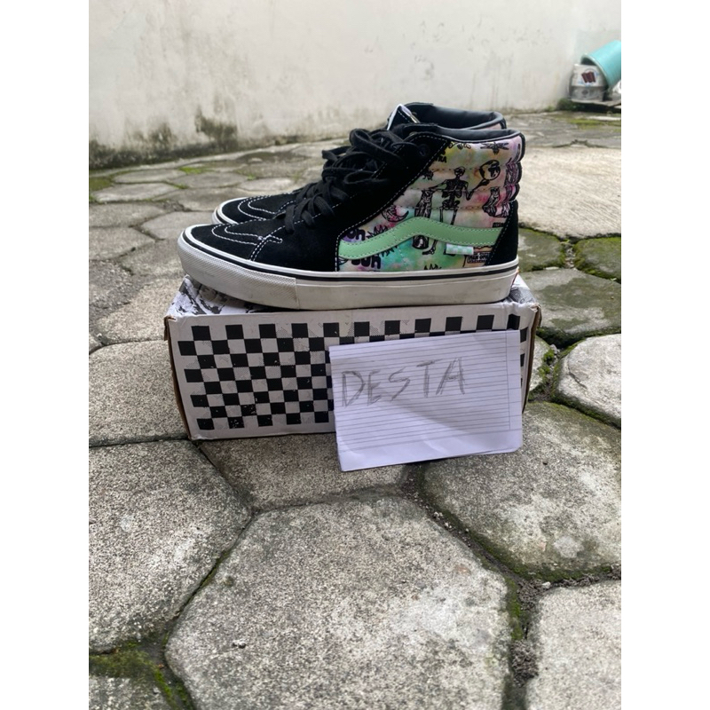 vans sk8 pro skate shroom doom