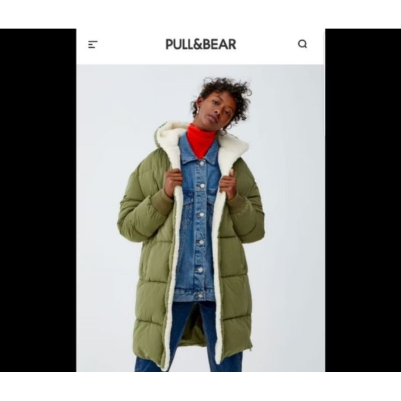 JAKET WINTER PARKA PnB HOODED LONG COAT MUSIM DINGIN WANITA