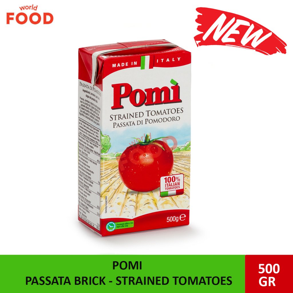 

POMI PASSATA BRICK - STRAINED TOMATOES 500GR