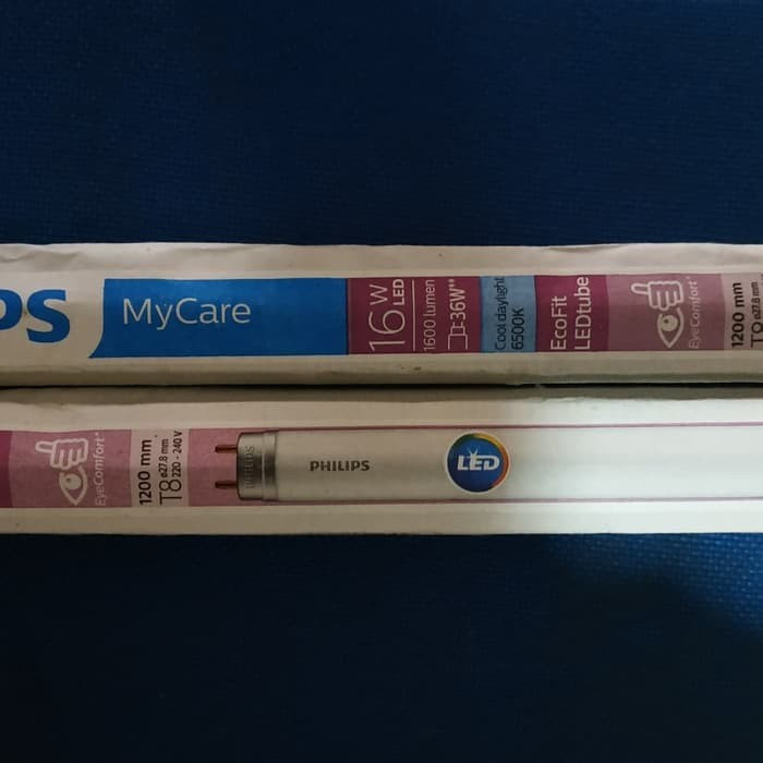 Lampu TL Led T8 120 Cm 16 Watt Ecofit My Care Philips TU2T