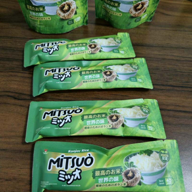 

Beras porang seduh MITSUO instan seduh