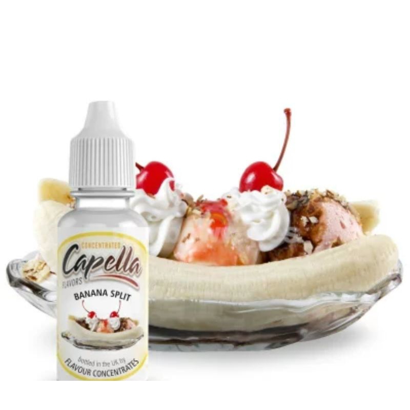 

Capella Banana split 30ml essence murni
