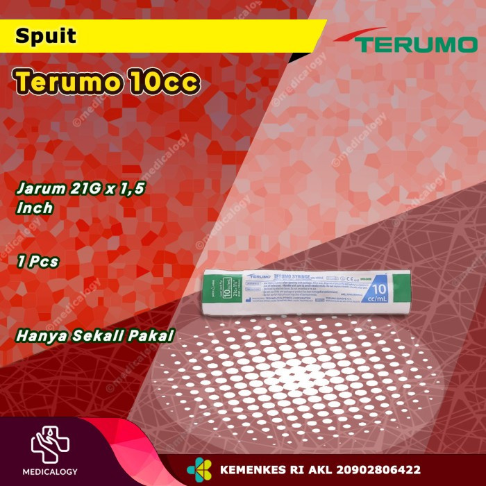 Spuit Terumo 10 cc Ecer Satuan
