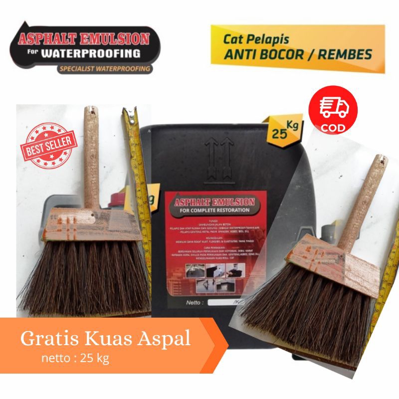 cat anti rembes,bocor,aspal cair 25kg