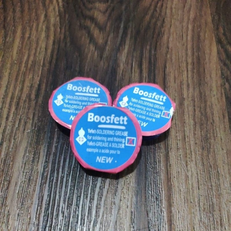 Pasta Solder Boosfett Kecil / Minyak Solder Boosfett Kecil