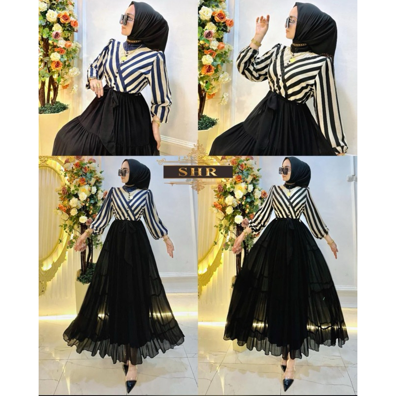 MIDI DRESS CERUTY  BY SHR